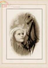 Vervaco PN-0148104 Girl with Horse