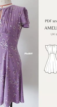 NH Patterns - Amelia dress size 4-26