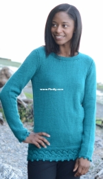 Bobble Edged Tunic by Melissa Leapman-Free