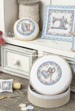 Sewing for Pleasure by Rhona Norrie from The World of Cross Stitch TWOCS 219 PCS