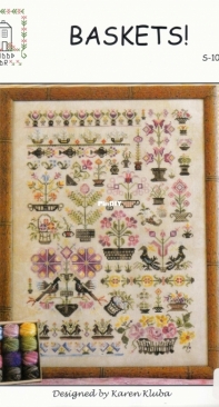 Rosewood Manor S 1058 - Baskets by Karen Kluba PCS