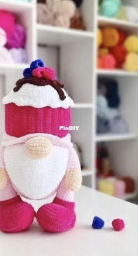 Crochet Wonders Design - Olga Kurchenko - Ольга Курченко - Gnome Pie - Гном Пирог - Russian