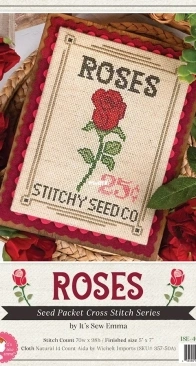 It's Sew Emma ISE-4079 Roses - xsd