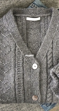 Sweet Gift Of Love Cardigan by Marjolijn Reuter - Russian
