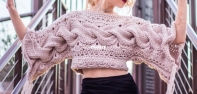 The Wings Sweater by Dominique Calvillo - Namaste and Crochet