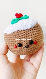 Anniegurumi - Christmas Pudding - Free