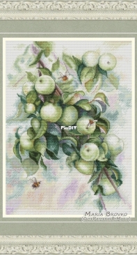 Bumblebees and Apples by Maria Brovko