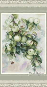 Bumblebees and Apples by Maria Brovko