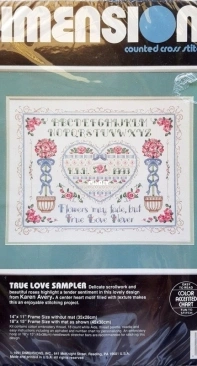 Dimensions - 3714 True Love Sampler XSD