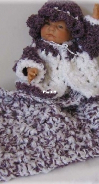 Patterns by Jeannine - Jeannine M. Holper - 307 Sweater and Mop Hat