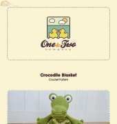 One and two company- Carolina Guzman - Crocodile Security Blanket