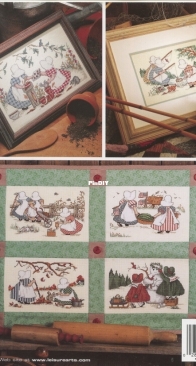 Leisure Arts - Sunbonnet Sue - Yesterdays Sweetheart by Carol Emmer