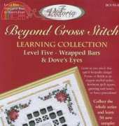 The Victoria Sampler Learning Collection Level 5 Wrapped Bars and Doves Eyes BCS 5-4 - Hardanger Wreath
