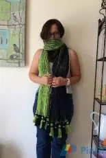 Rainierknitter-Lady Hawk Brioche Scarf by Brooke Ada - Free