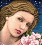 Solaria Gallery Girl with Azaleas
