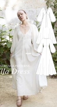 Silversaga Patterns - Ella Dress - Size 34-48