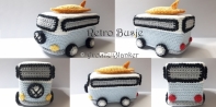 Yvonnes Crochet Art - Yvonne Blanker - Retro Van - Retro Busje - Dutch