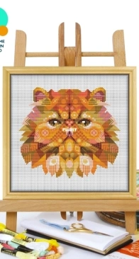 Awesome Pattern Studio - CS2401 - Mandala Persian Cat XSD