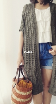 Roving Summer Wrap by Irene Lin