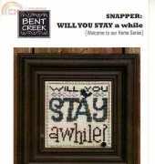 Bent Creek BC 600 - Welcome to our Home Series - Snapper-Will You Stay a While