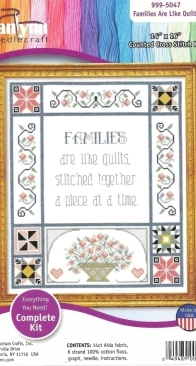 Janlynn - 999-5047 - Families Are Like Quilts