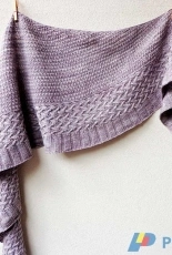 Powdersnow Shawl by Lisa Hannes