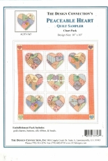 The Design Connection CP7-747 - Peaceable Heart Quilt Sampler