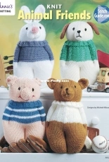 Annies Knitting 885215 Knit Animal Friends