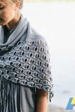 Open Waters Shawl by Melanie Berg