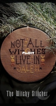 The Witchy Stitcher - Not All Witches Live In Salem