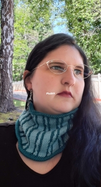 Iced Pumpkin Spice Cowl  by Sheena Pennell-Free