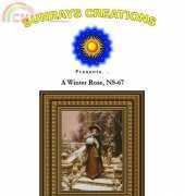 Sunrays Creations NS-67 - A Winter Rose