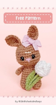 Sarahs hooks and loops - Sarah K Wright - Tulip The Springtime Bunny - Free