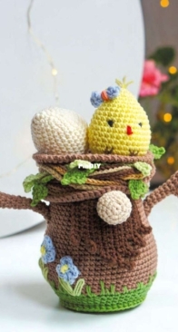 Polushka Bunny / Gnomeland / Crochet Page / CrochetGnome Toys - Maria Ermolova - Tree Gnome