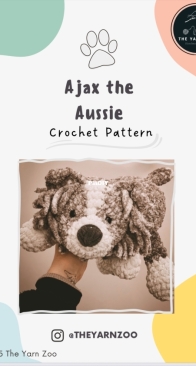 The Yarn Zoo Store - Claudia - Ajax the Aussie