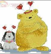 Hello Archie - I Love You by Margaret Sherry from Cross Stitcher 170 XSD