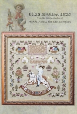 Hands Across the Sea Samplers - Eliza Skelton 1820