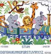 Vervaco 70.657 Animal train