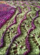Martinmas Shawl by Sarah Burghardt Abram-Free