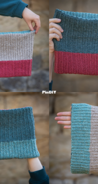 Gurgelmuff Cowl by Simone Bechtold - Free