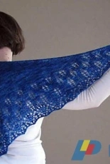 Liliaceae Shawl/Wrap by Angelika Luidl -Multilingual-Free