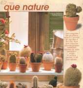 Plus Vrai Que Nature Les Cactus pullout from Marianne 1995 - French