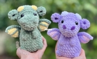 AQcrochets - Ashley Lee - Baby Dragon