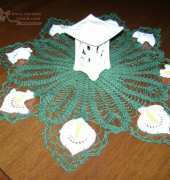 Calla Lily Buffet Set Doily - Free