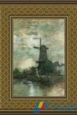 Sunrays Creations RE-432 A Moonlit Windmill