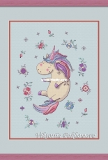 Flower Unicorn by Victoria Pakhomova