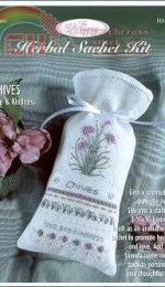 The Victoria Sampler HS 04 Herbal Sachet Chives
