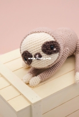 The Little Hook Crochet - Little Aqua Girl - Bubbles and Bongo - Erinna Lee - Solomon the Sloth