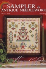 Sampler and Antique Needlework Quarterly SANQ - Vol.45 - Winter 2006
