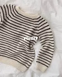Friday Sweater Mini by Mette Wendelboe Okkels - PetiteKnit